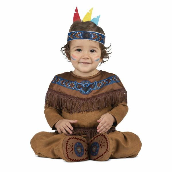 Viving Costumes Adorable Monkey And Headbands Costume Castanho 24 Months-3 Anos
