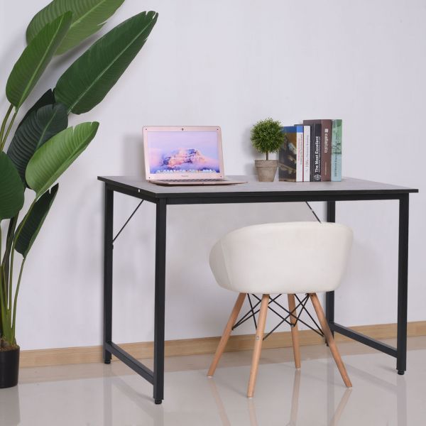HomCom Mesa de escritório 120x60x73cm