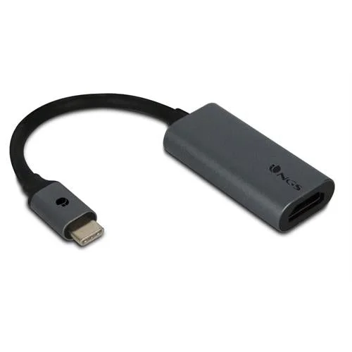NGS WONDERHDMI USB 2.0 Type-C Preto, Cinzento