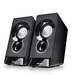 NGS SB210 Colunas 2.0 12W USB Jack Preto