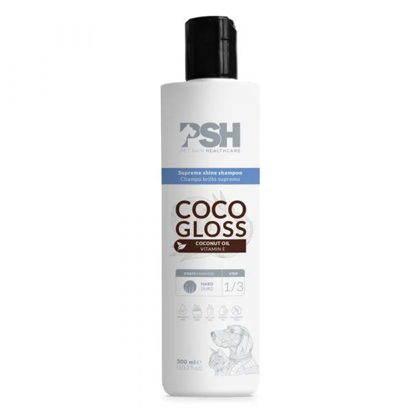 PSH Shampoo Coco Gloss para Cães e Gatos 300 ml