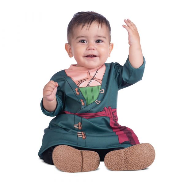 Mom Fantasia De Bebé Roronoa Zoro 24-36 Meses Multicolor
