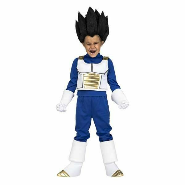 Viving Costumes Vegeta Disfarce Junior Azul 13-14 Anos