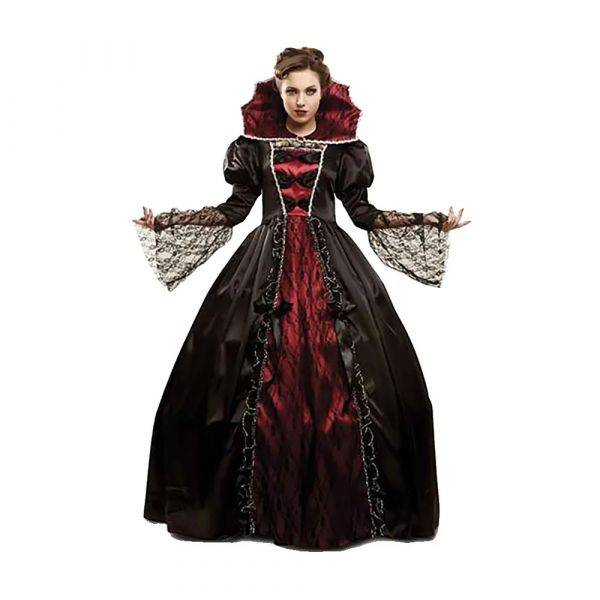 MOM Fun Company Fantasia de Vampira de Luxo 2XL Black