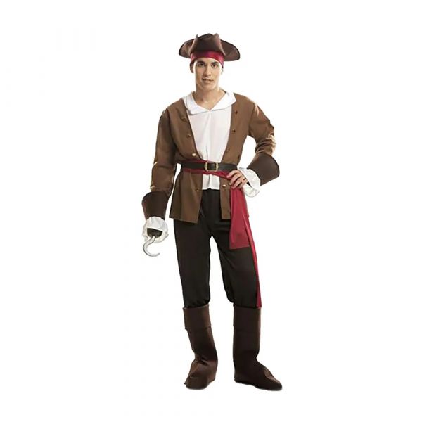 MOM Fun Company Fantasia de Bucaneiro 2XL Brown