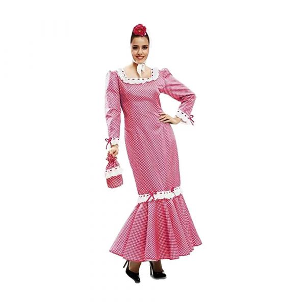 MOM Fun Company Traje de Madrilena 3XL Pink