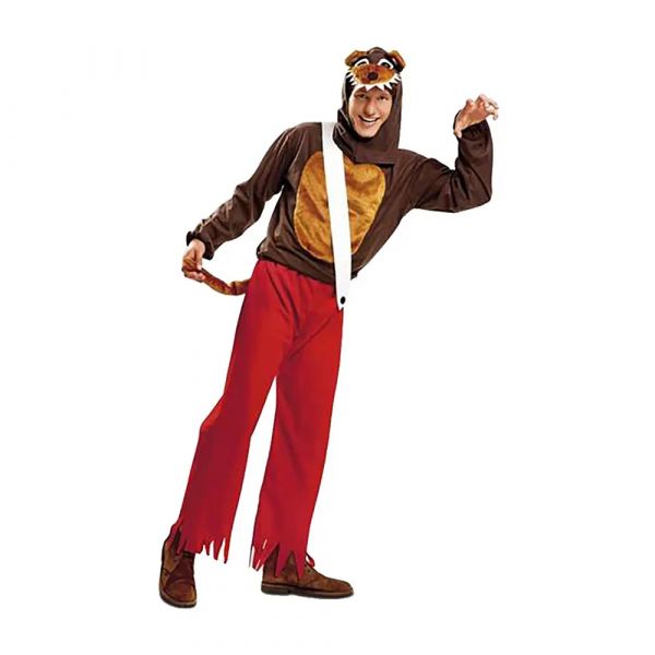 MOM Fun Company Fantasia de Lobo Mau 2XL Brown
