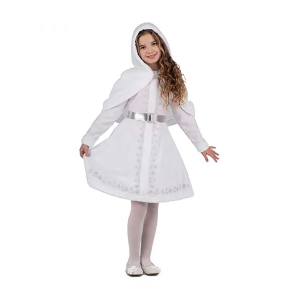 MOM Fun Company Fantasia Fofa de Natal 10-12 Anos White