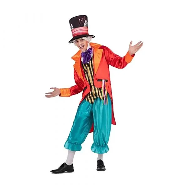 MOM Fun Company Fantasia de Chapeleiro Maluco XL Orange / Red
