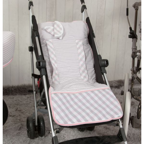 Babyline Colchoneta Ligera Reversible Summer Rosa