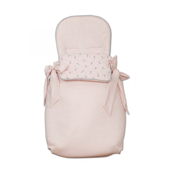 Babyline Saco 3 usos Bunny Rosa