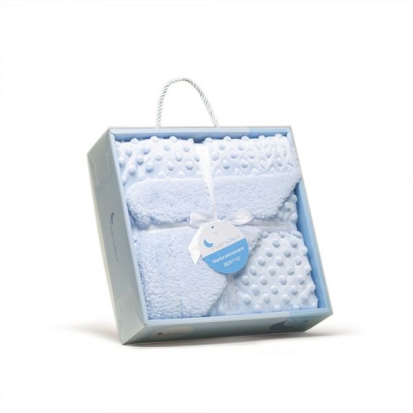 Interbaby Manta Bubble e Carneiro Azul