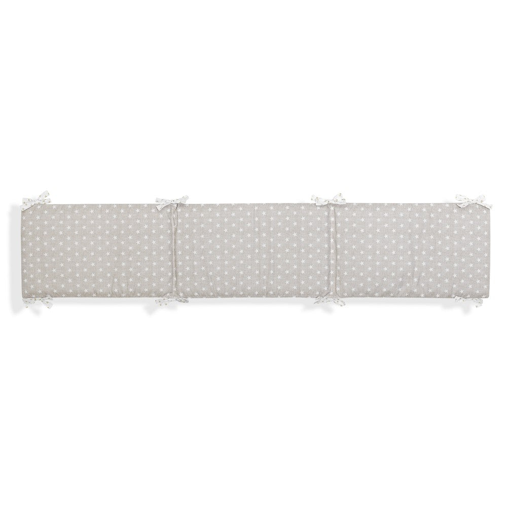 Protetor De Cama 40X185 Algodão Star Bege Interbaby