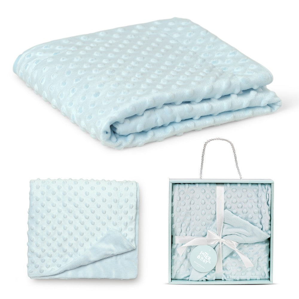 Manta Bubble 80 X 110 Coralina Verde Interbaby