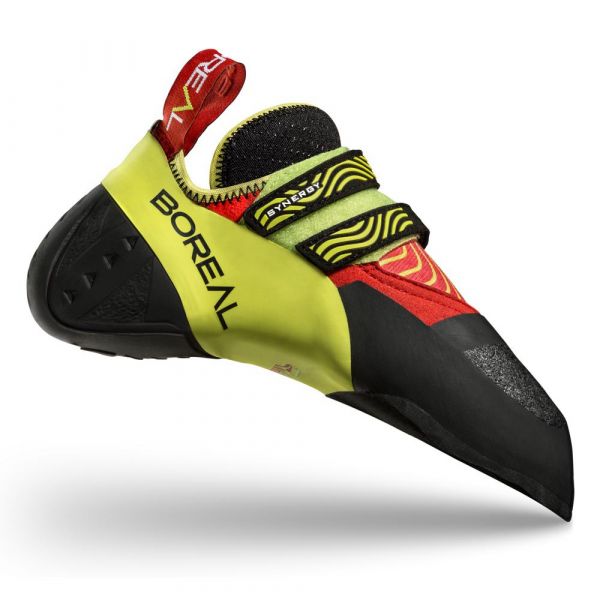 Boreal Synergy Climbing Shoes Verde 38 Homem