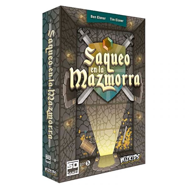 Sd Games Sacking In the Dungeon Board Game