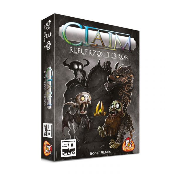 Sd Games Claim Refuerzos Terror Jogo de Tabuleiro Espanhol