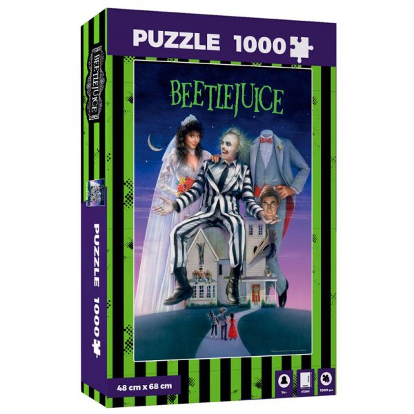 Sd Toys Puzzle Movie Poster Beetlejuice 1000pzs