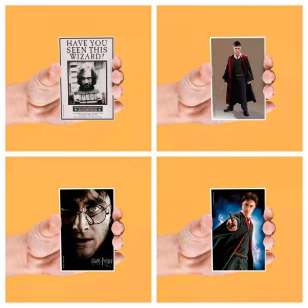 SD Toys Ímanes Lenticulares Harry Potter Surtido 4 Unidades