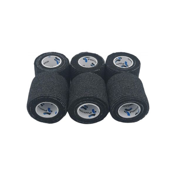 Alba Ligadura de Fixação Elástica Coesiva 5cm X 4,5m - Preto