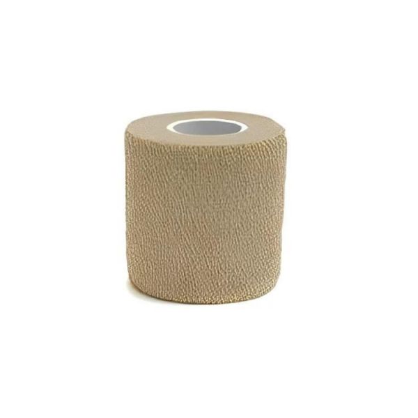Alba Ligadura de Fixação Elástica Coesiva 10cm X 4,5m - Bege