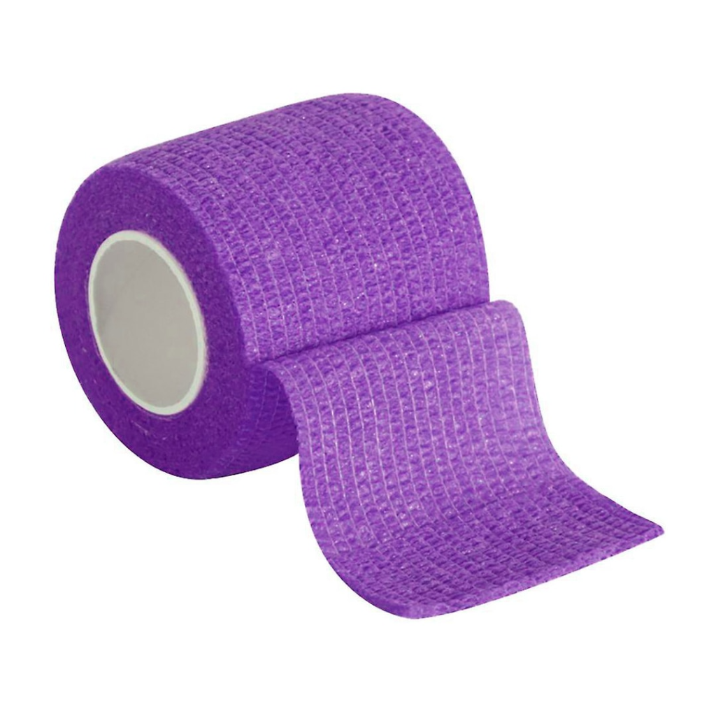 Ligadura elastica coesiva 10x4.5mts roxo