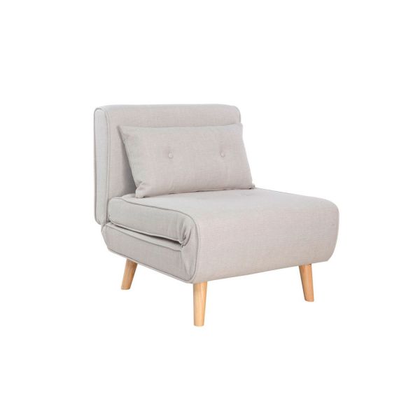 Sofá cama Presentes Miguel de Tecido Rime Beige