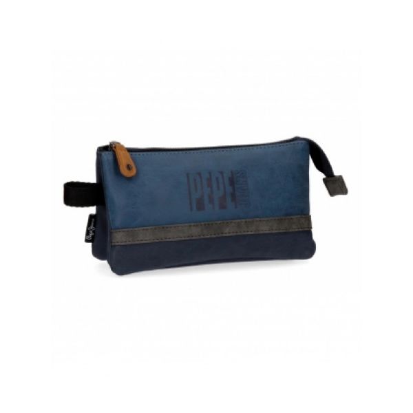 Pepe Jeans Estojo Triplo Max Azul