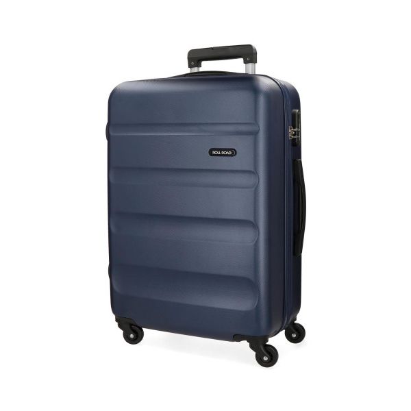 Roll Road Trolley de Viagem Azul Marinho 75 cm