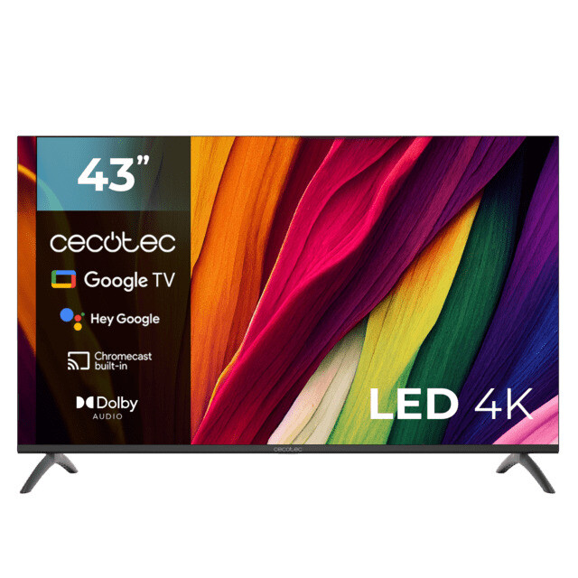 TV Cecotec 43" Smart TV A4 4K UHD