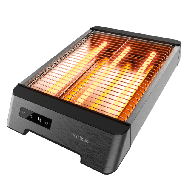 Cecotec Torradeira Horizontal NiceSlice Cinzenta 1000W