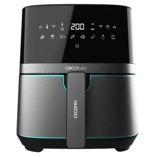 Fritadeira Cecotec Full Black 5500 Pro 1700W 5.5L Preto