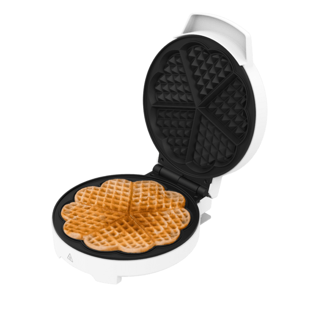 Cecotec Fun Máquina de Waffles Gofrestone Round 1000 W Aço