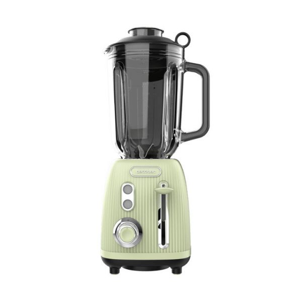 Liquidificador Cecotec Power Black Titanium Retro Verde - 1.5L 1200W