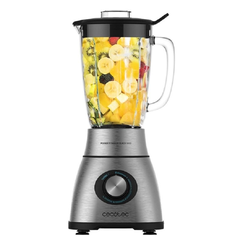 Liquidificadora Cecotec Power Black Titanium 2.1L 1800W