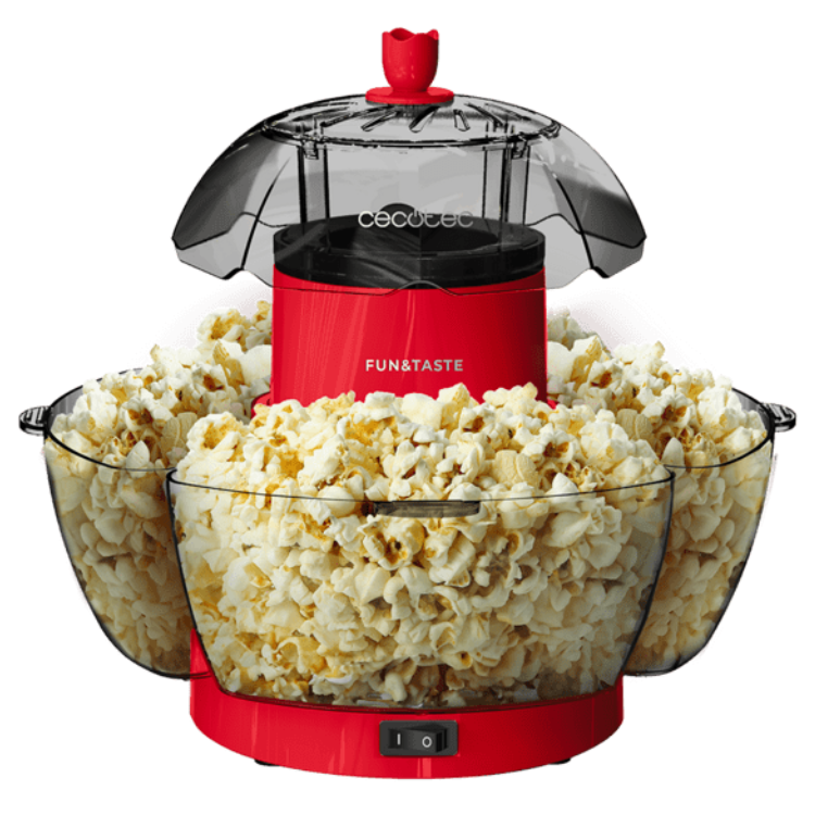 Máquina de Pipocas Cecotec Fun&Taste P'Corn Lotus 1200W