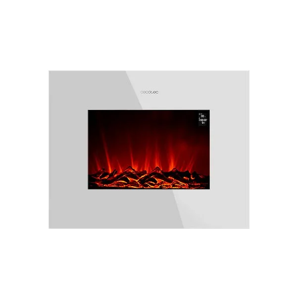 Cecotec Lareira Elétrica Ready Warm 2690 Flames Connected White - 26" 2000W - 05828