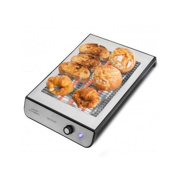 Torradeira CECOTEC TURBO EASYTOAST INOX | 900W, 6 níveis