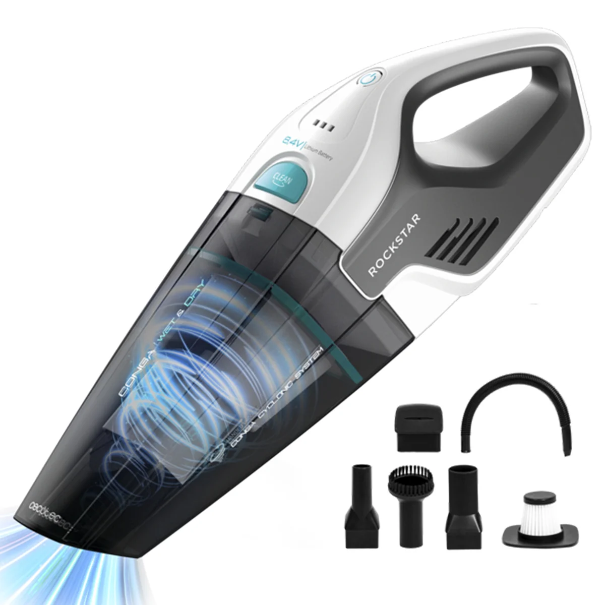 Aspirador de Mão Cecotec RockStar Hand 8,4V