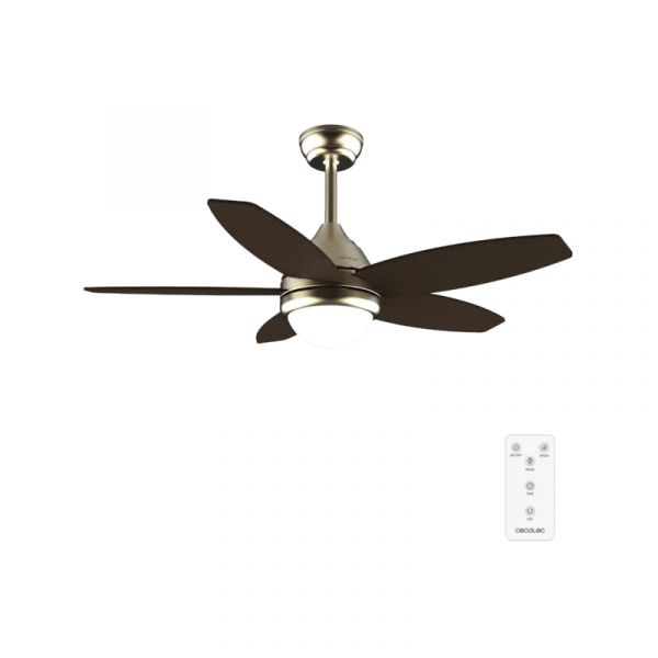 Cecotec Ventilador de Teto EnergySilence Aero 4200 GoldDarkWood