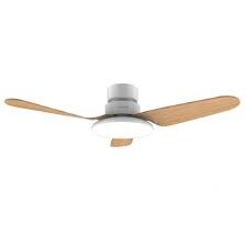 Cecotec Ventilador de Teto EnergySilence Aero 5200 Light Whitewood/LightWood 40W 3 Pás Temporizador