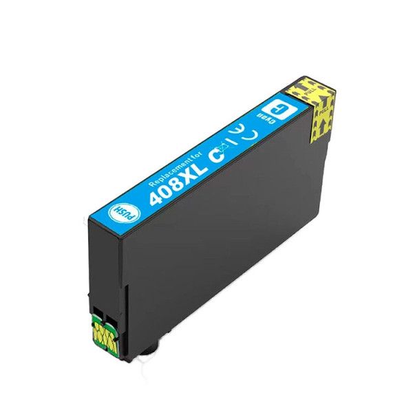 Tinteiro Epson 408L/408XL Ciano Compatível