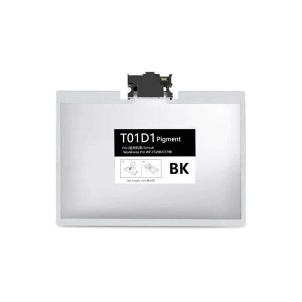 Tinteiro Epson T01D1/T01C1 Preto Pigmentado Compatível