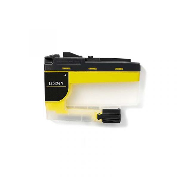 Tinteiro Compativel Brother LC424 amarelo