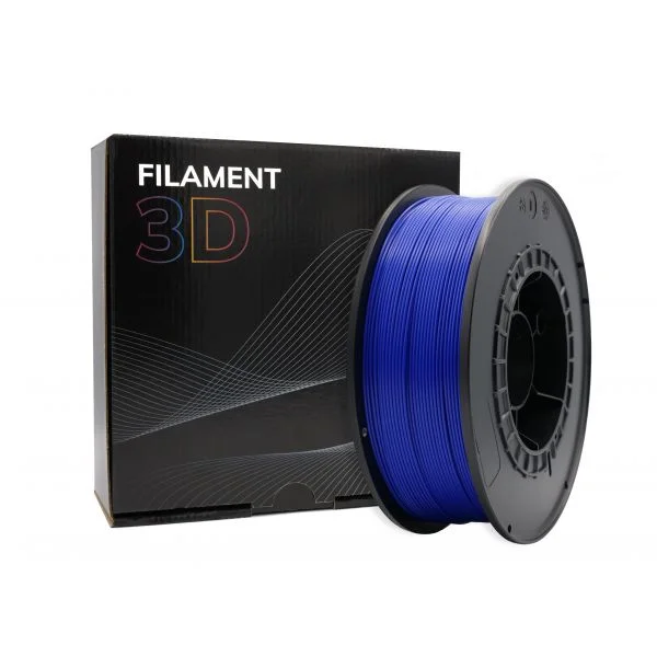Filamento 3D PLA Diametro 1.75mm Bobina 1kg Azul Noche