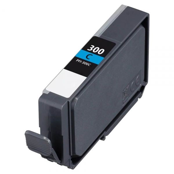 Cartucho de Tinta Canon PFI300 Ciano Compatível