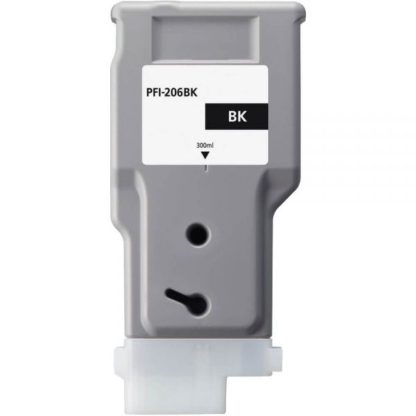 Tinteiro Canon PFI206BK Preto Compatível