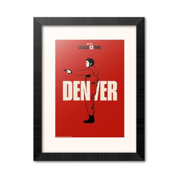 Quadro La Casa de Papel - Denver