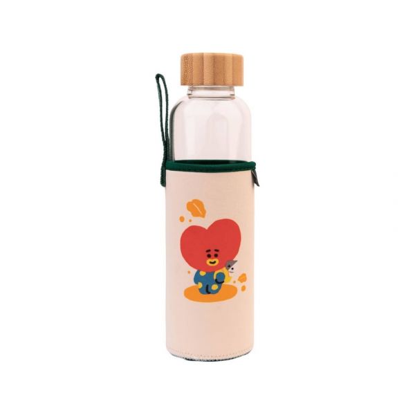 Grupo Erik Garrafa Tata Vidro Branco/Verde 500ml