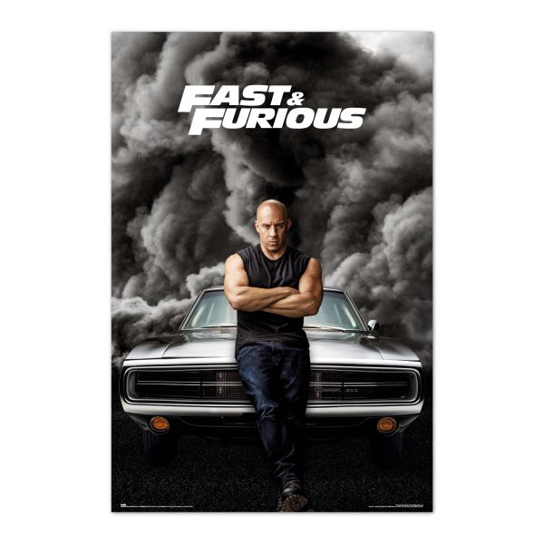 Grupo Erik Póster Fast & Furious 91.5x61cm